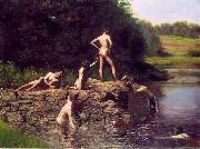 Thomas Eakins The Swimming Hole China oil painting reproduction